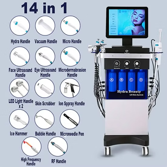 Combina Facială 14in1 Funcții – Soluție Completă pentru Tratamente Faciale