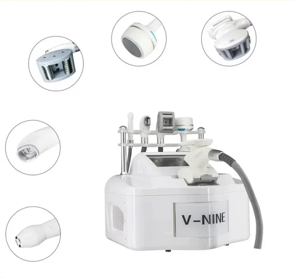 v nine 3 V Nine - Aparat profesional 5in1 functii pentru tratamente anticelulitice si remodelare corporala